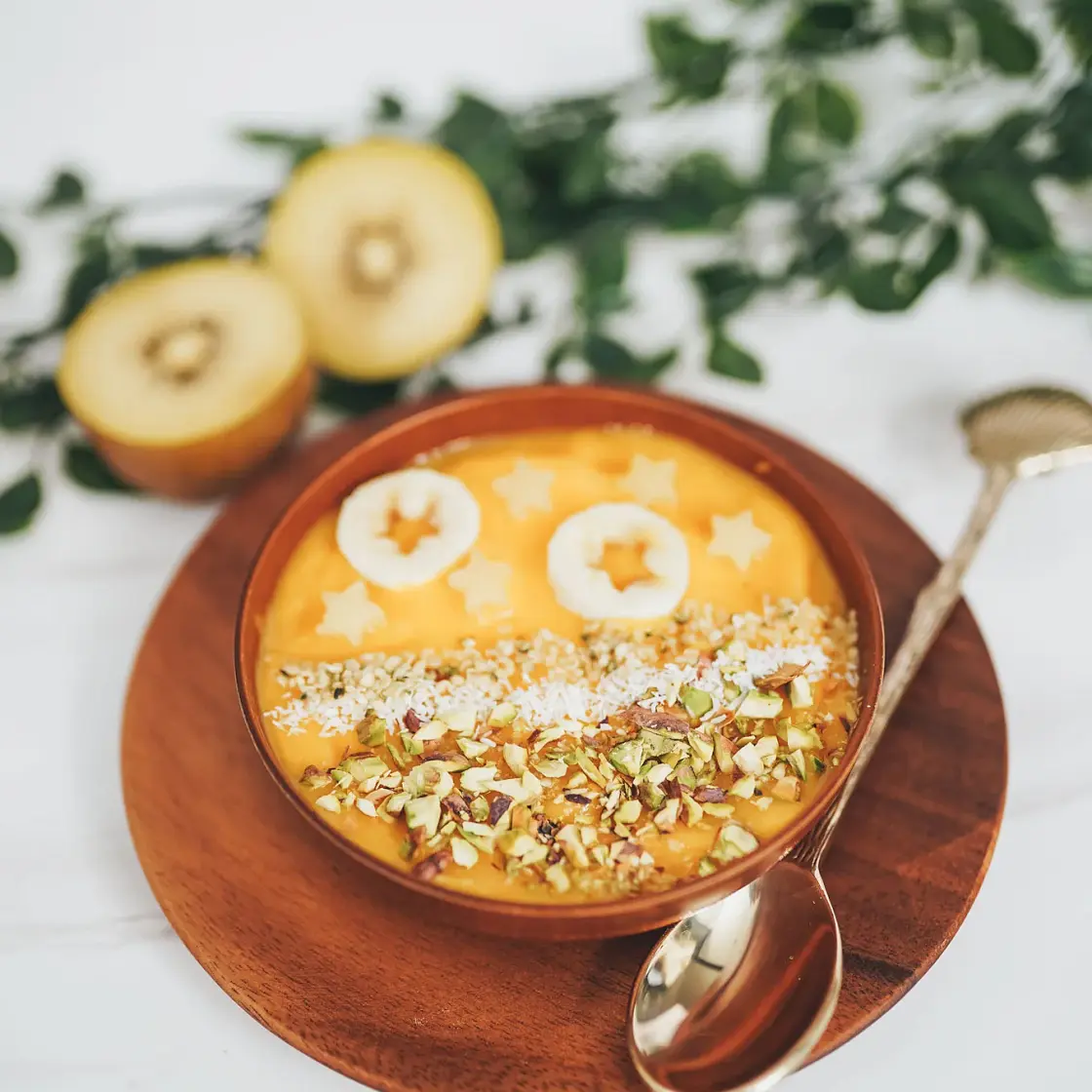 Mango Banana Smoothie Bowl