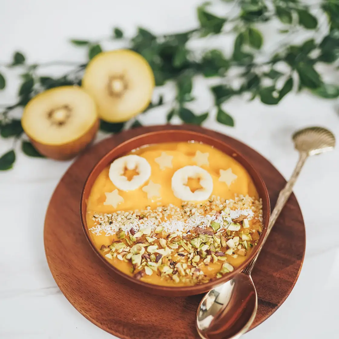 Mango Banana Smoothie Bowl