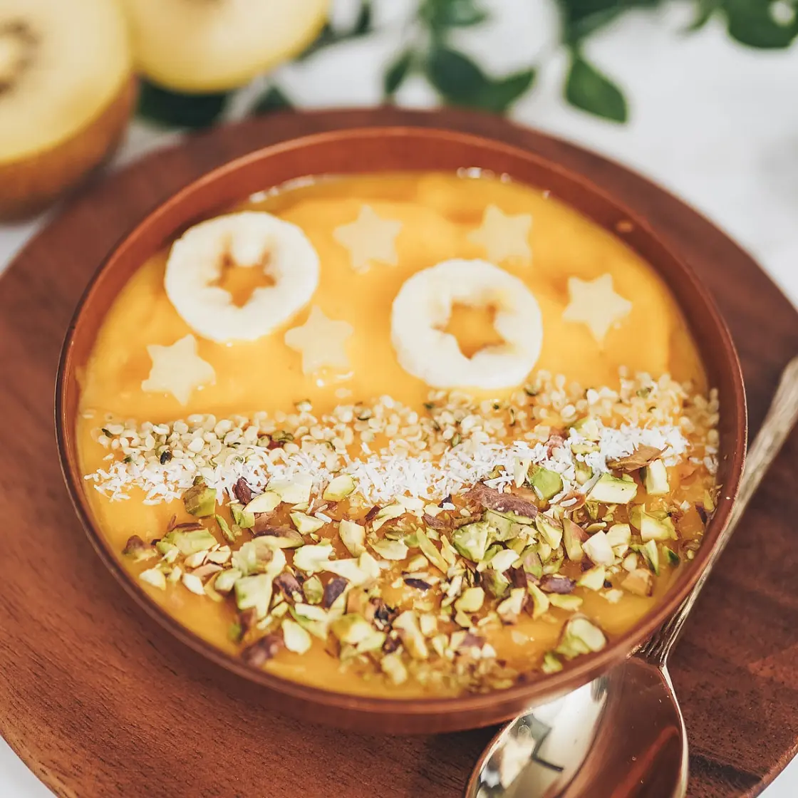 Mango Banana Smoothie Bowl
