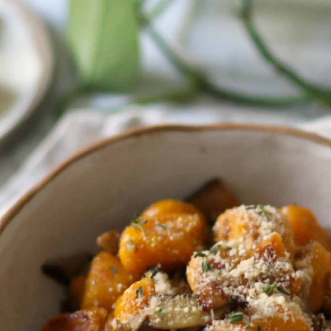 Gnocchi vegan alla zucca