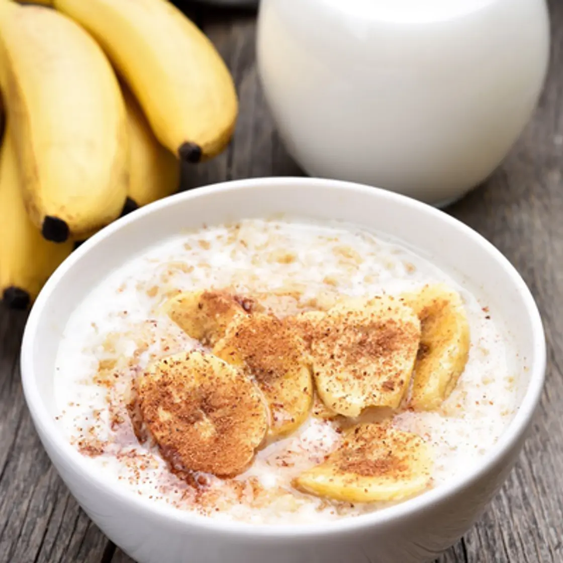 Quinoa Porridge with Banana & Yoghurt