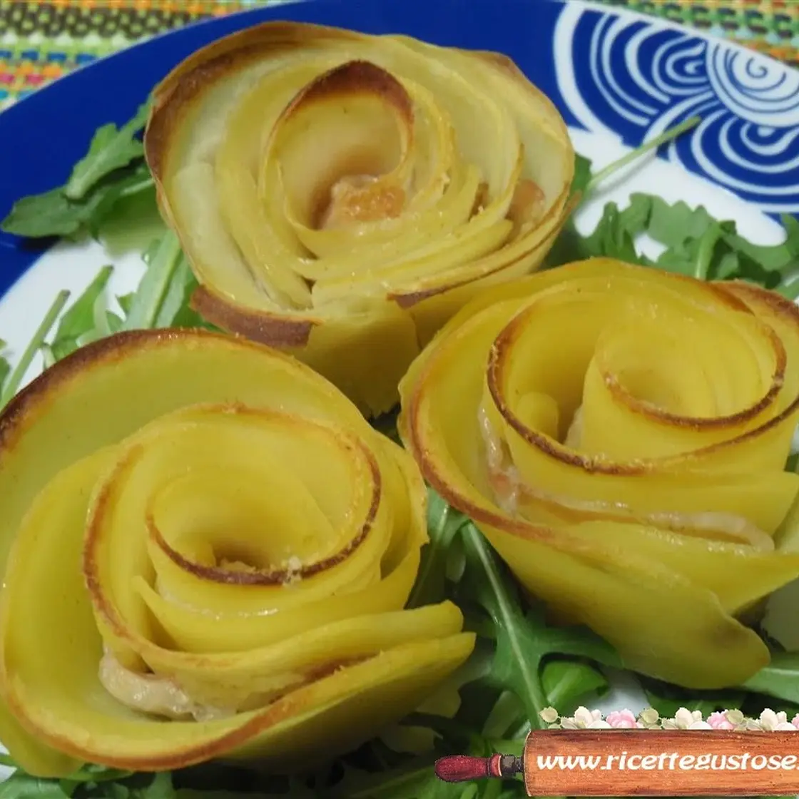 Rose di patate alla paprika