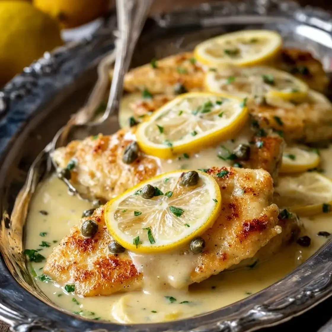 Zesty Lemon Chicken Romano