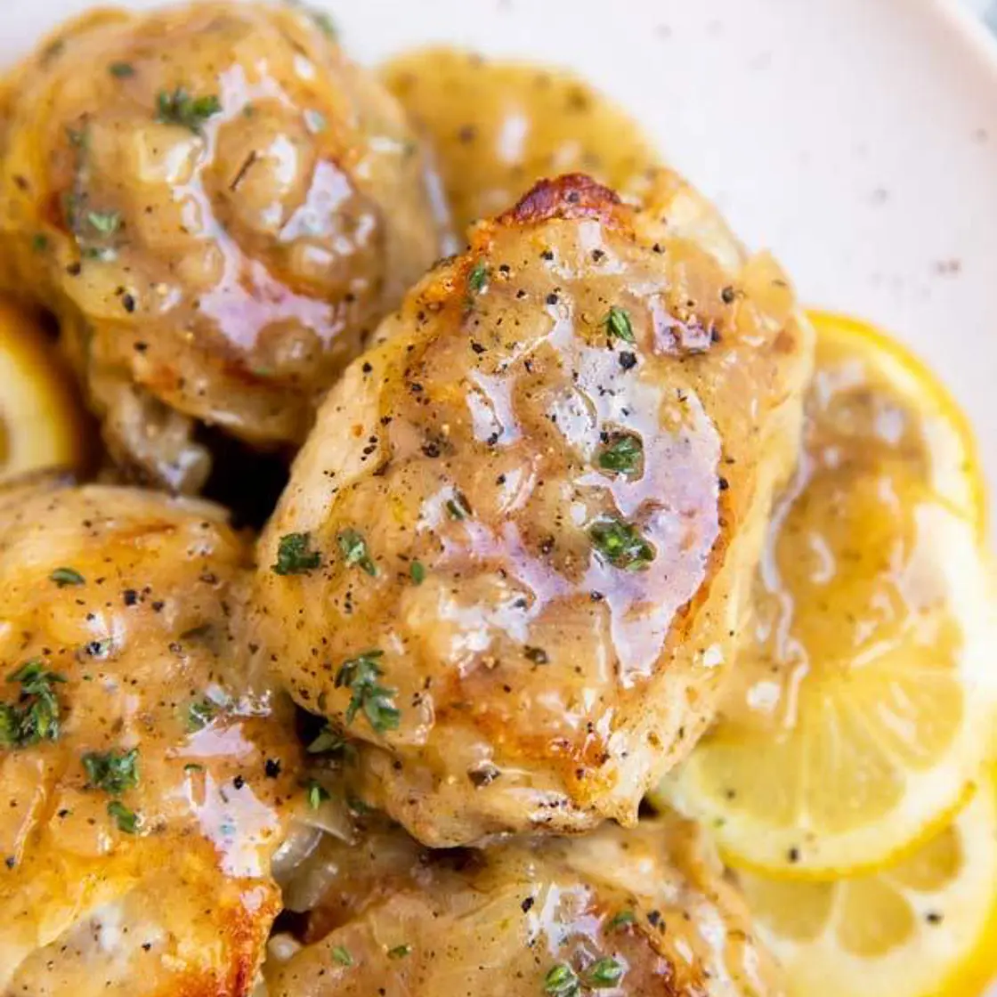 Low Carb Instant Pot Lemon Chicken