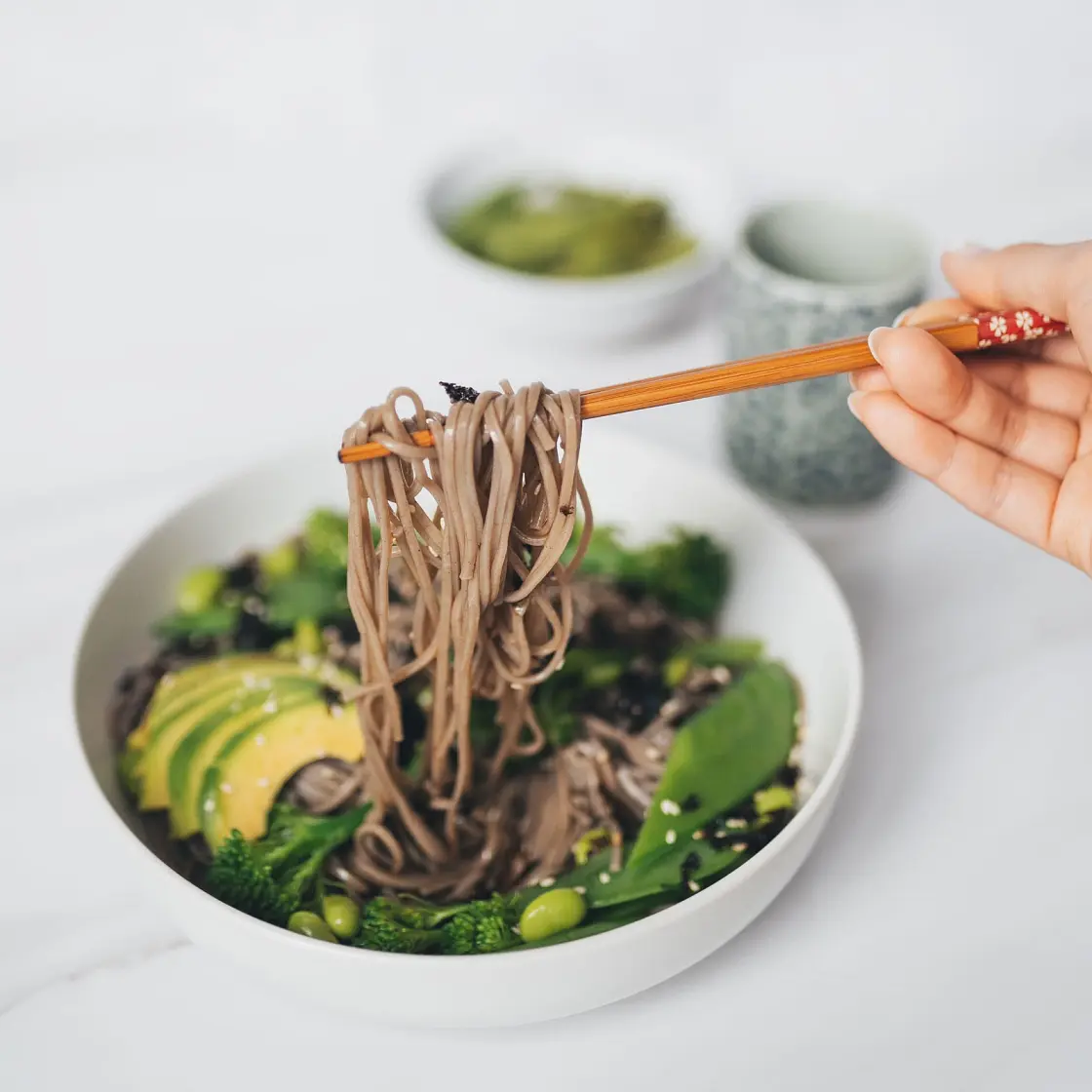 Spring Soba Salad