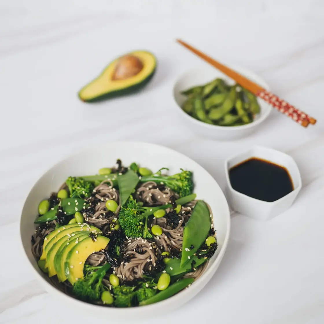 Spring Soba Salad