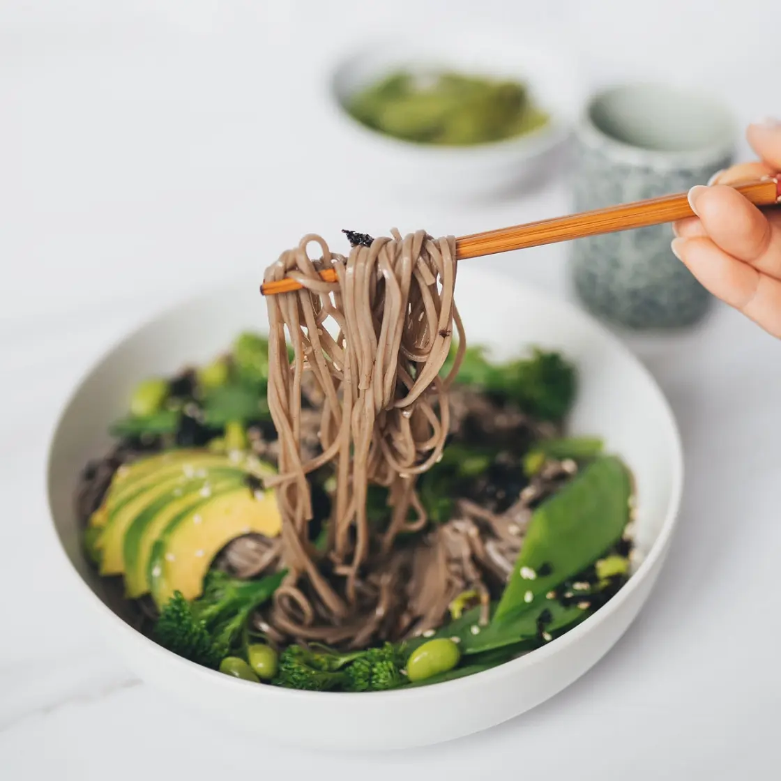 Spring Soba Salad