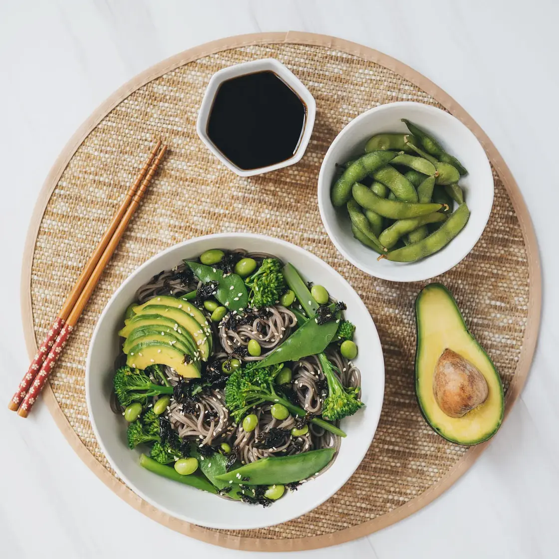 Spring Soba Salad