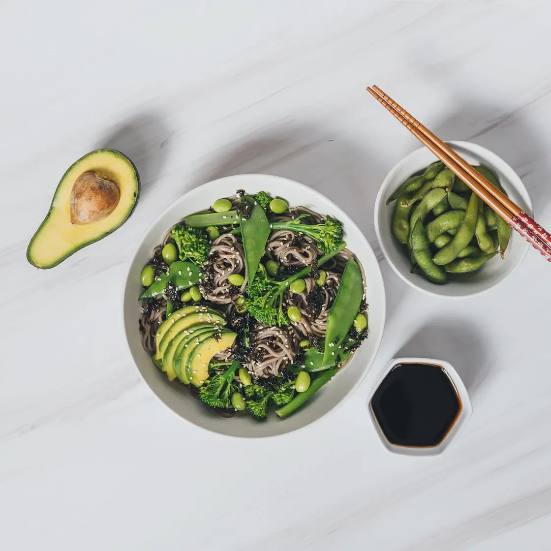Spring Soba Salad