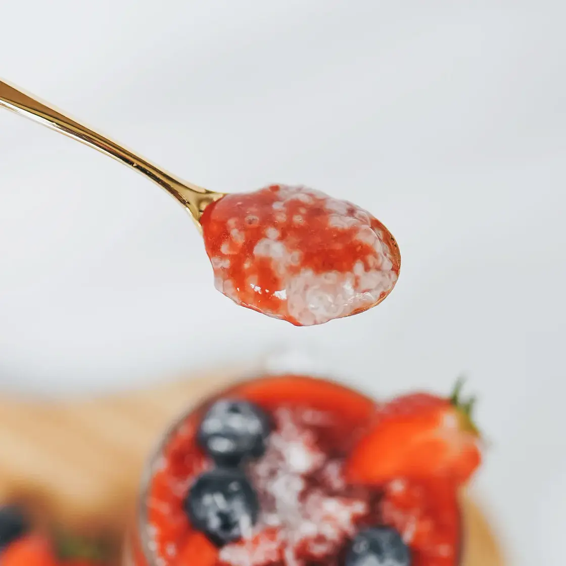 Strawberry Chia Pudding