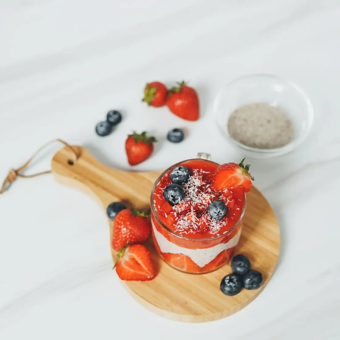 Strawberry Chia Pudding