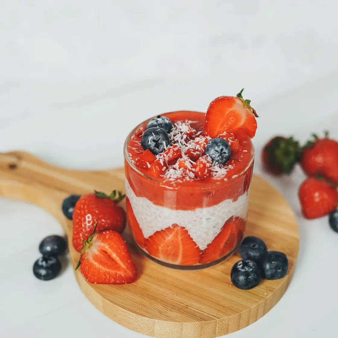 Strawberry Chia Pudding