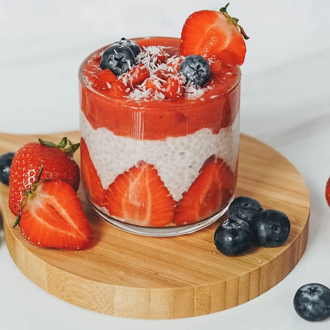 Strawberry Chia Pudding