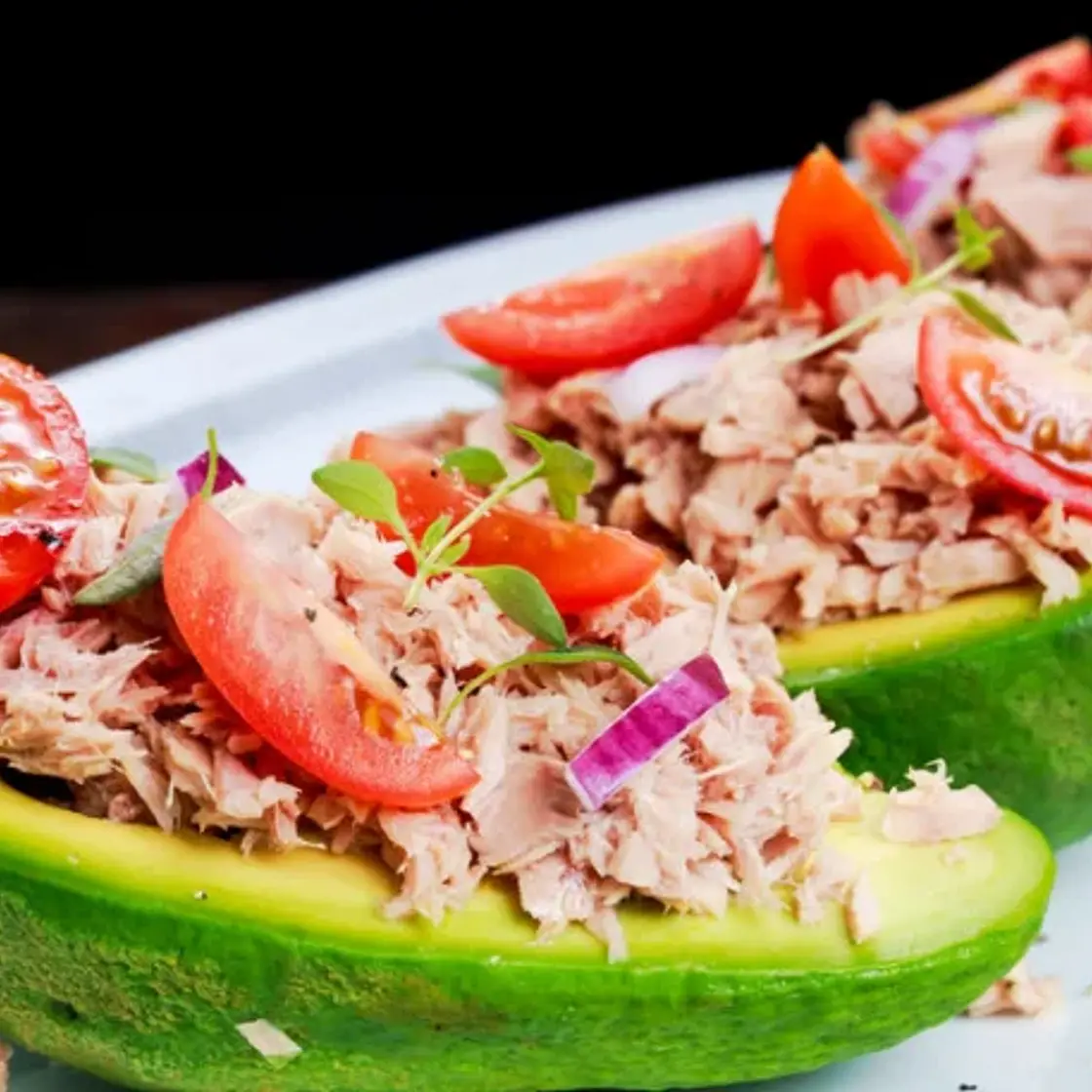 Avocats farcis au thon