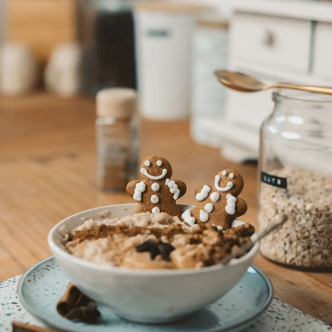 Gingerbread Oats | Low-FODMAP