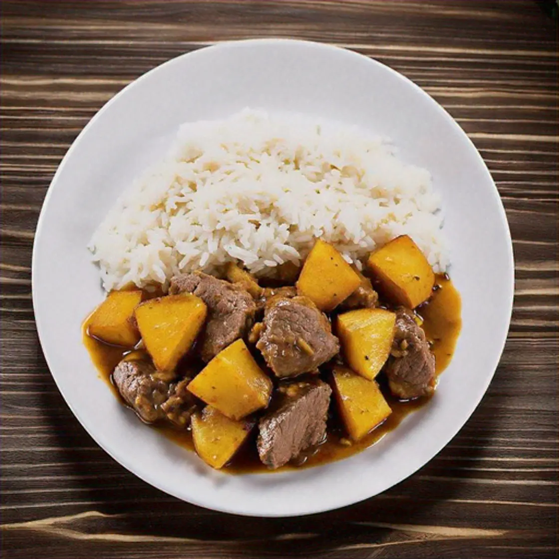 Carne Cozida com Legumes