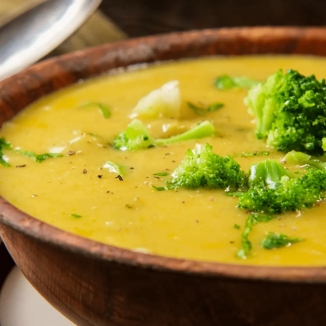 Broccoli Cheddar Soup - Homemade Gluten Free Soup