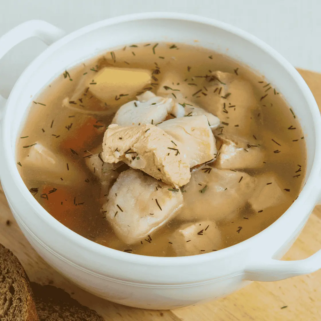 Russian Ukha (Fish Soup)
