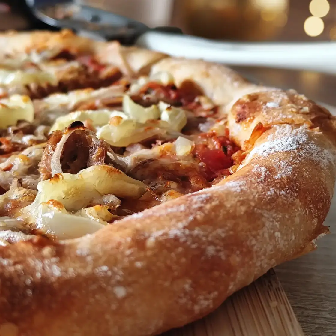 Pizza with Tuna Topping