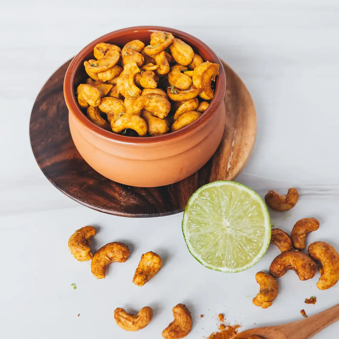 Zesty Curry Lime Cashews