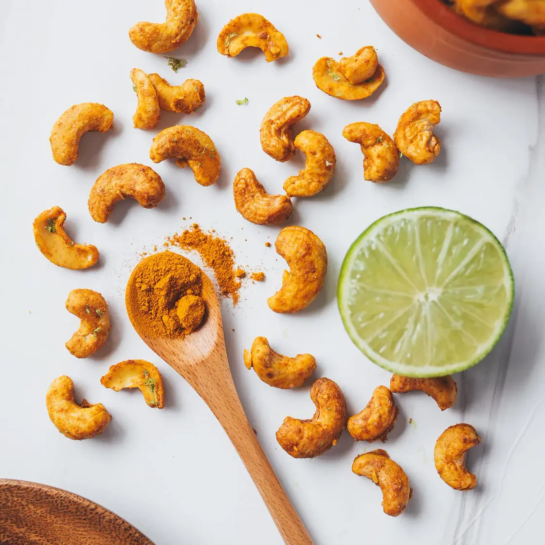 Zesty Curry Lime Cashews