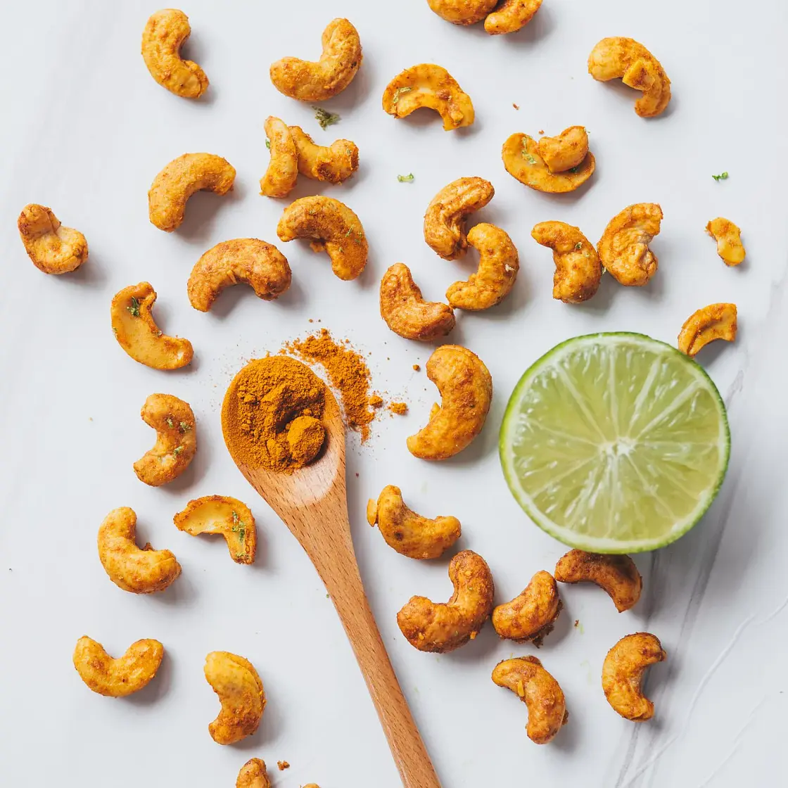 Zesty Curry Lime Cashews