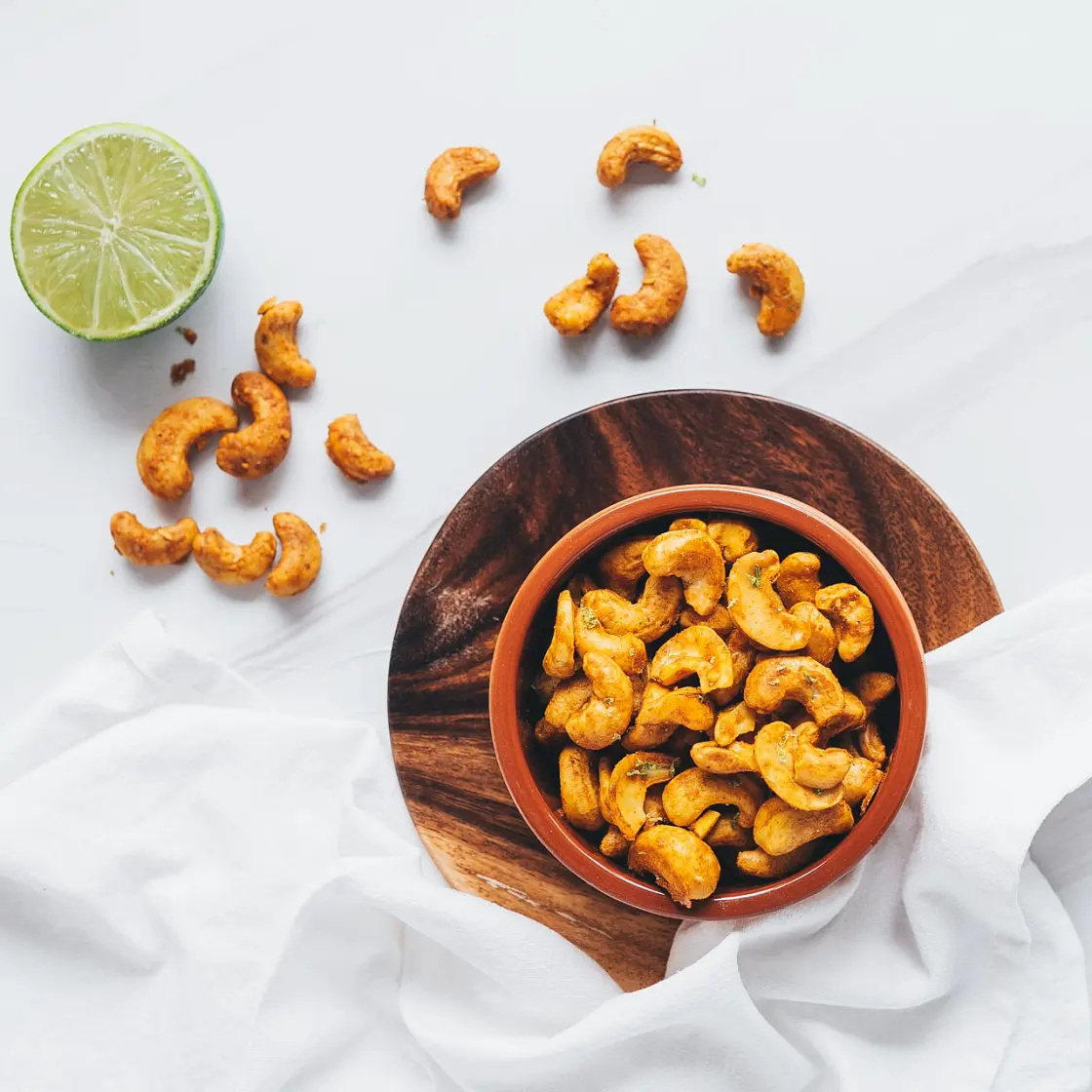 Zesty Curry Lime Cashews