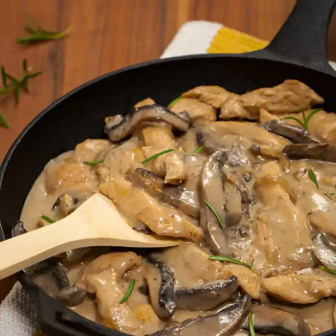 Recette stroganoff de poulet