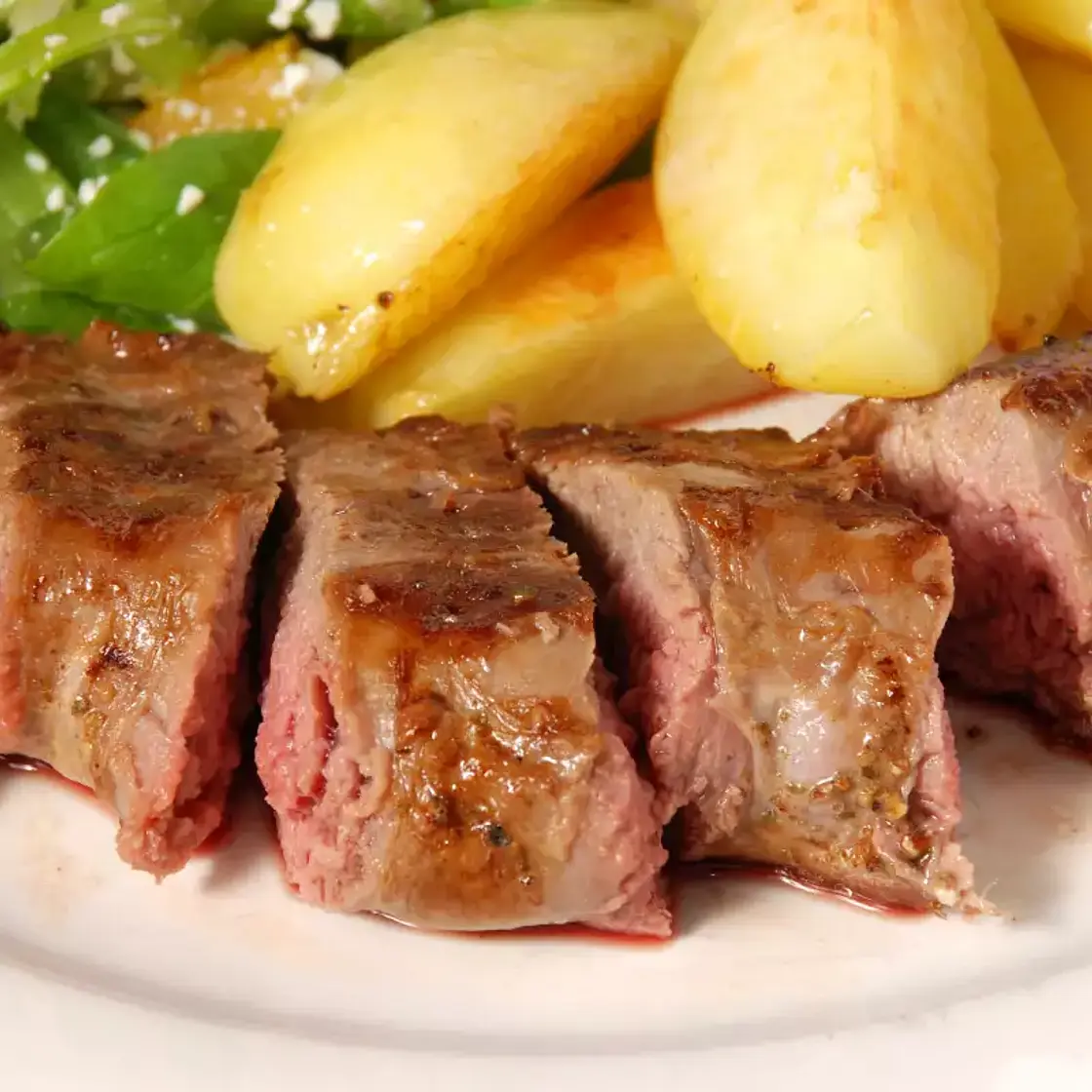 Oven Roasted Goat Meat with Potatoes