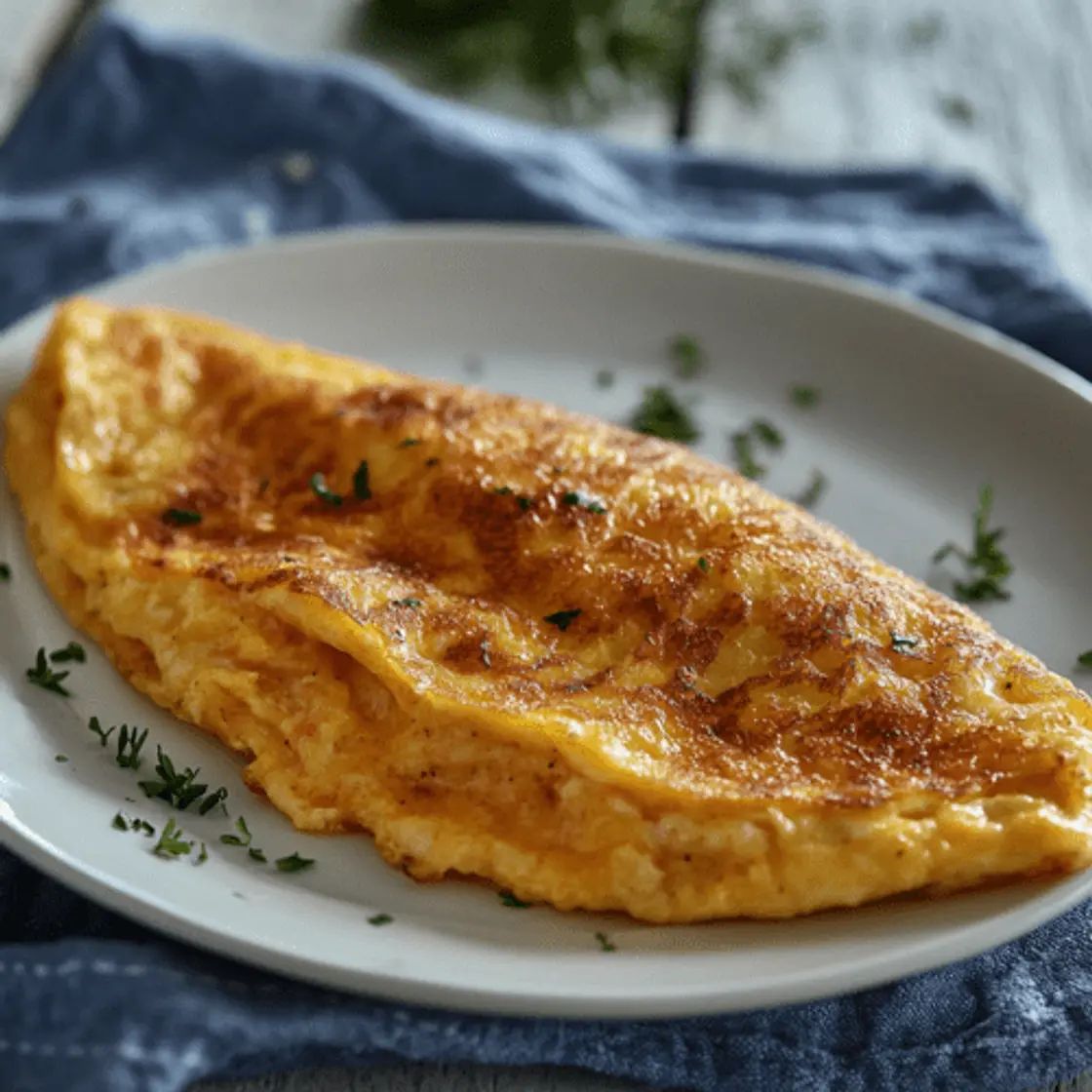 Omelette con Queso Cheddar