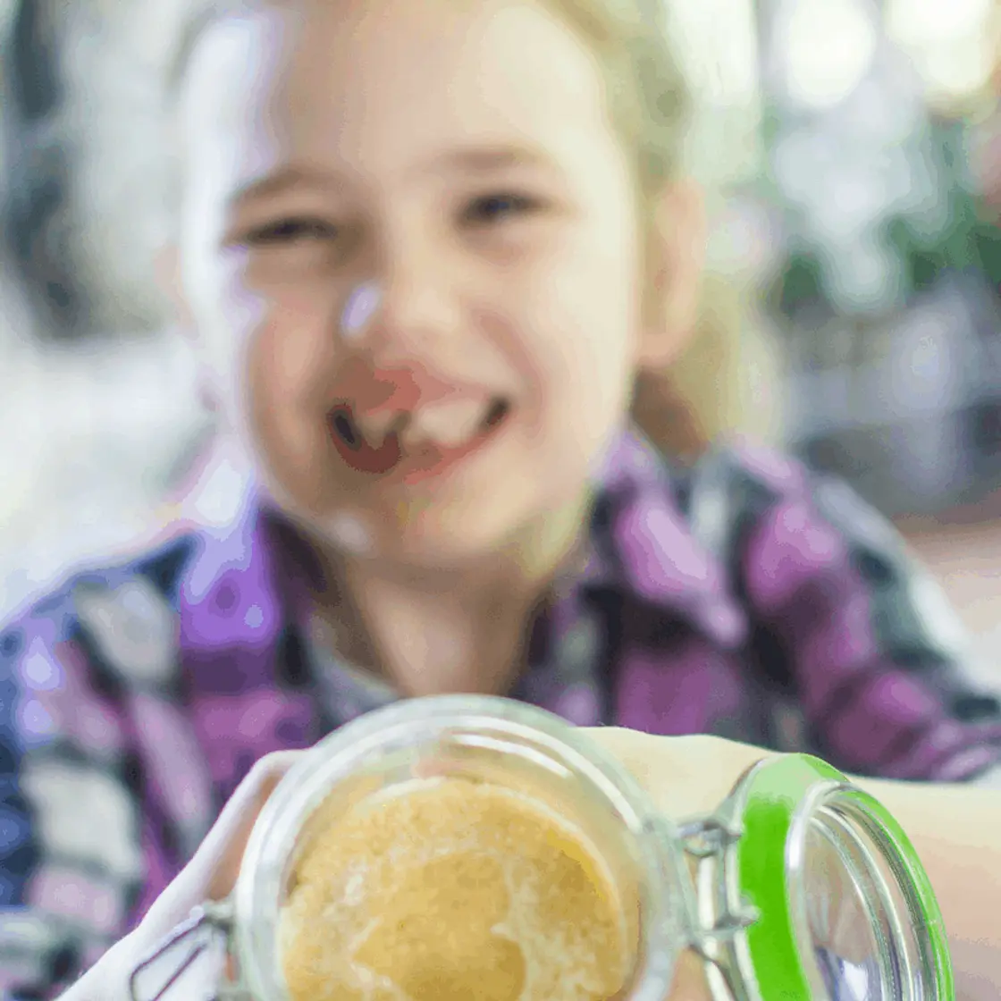 Lemon Bar in a Jar THM S Low Carb