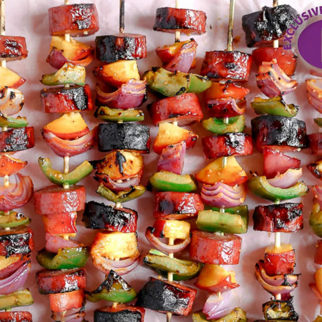 Kielbasa Kebabs