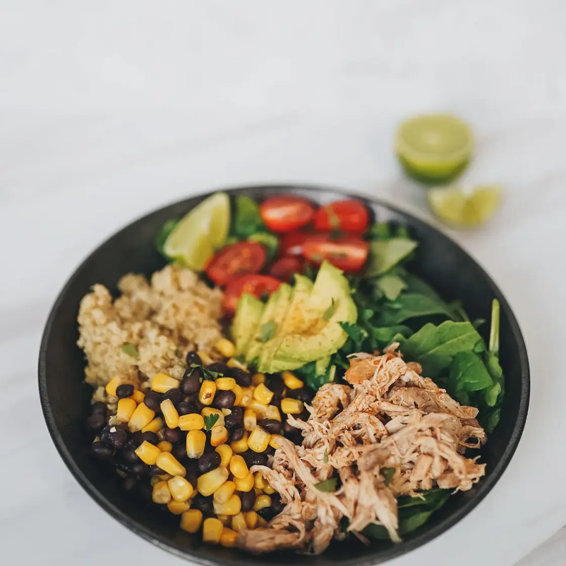 Southwestern Chicken Quinoa Bowl