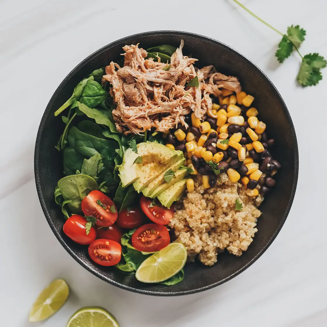 Southwestern Chicken Quinoa Bowl