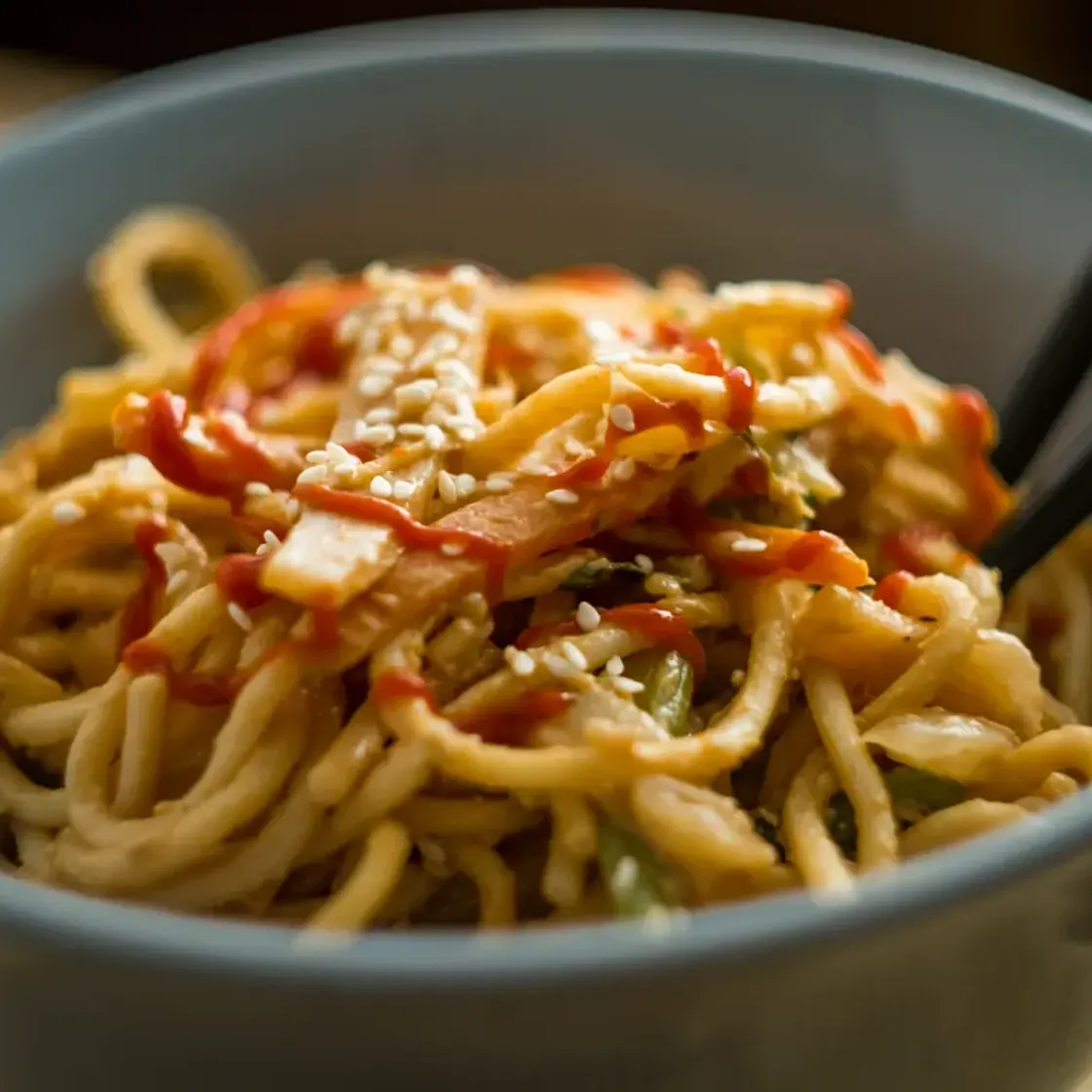 Spaghettis chinois (Gelatiao)