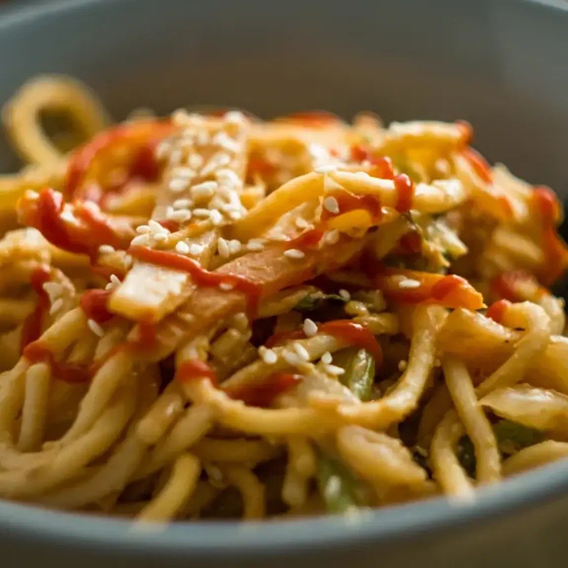 Spaghettis chinois (Gelatiao)