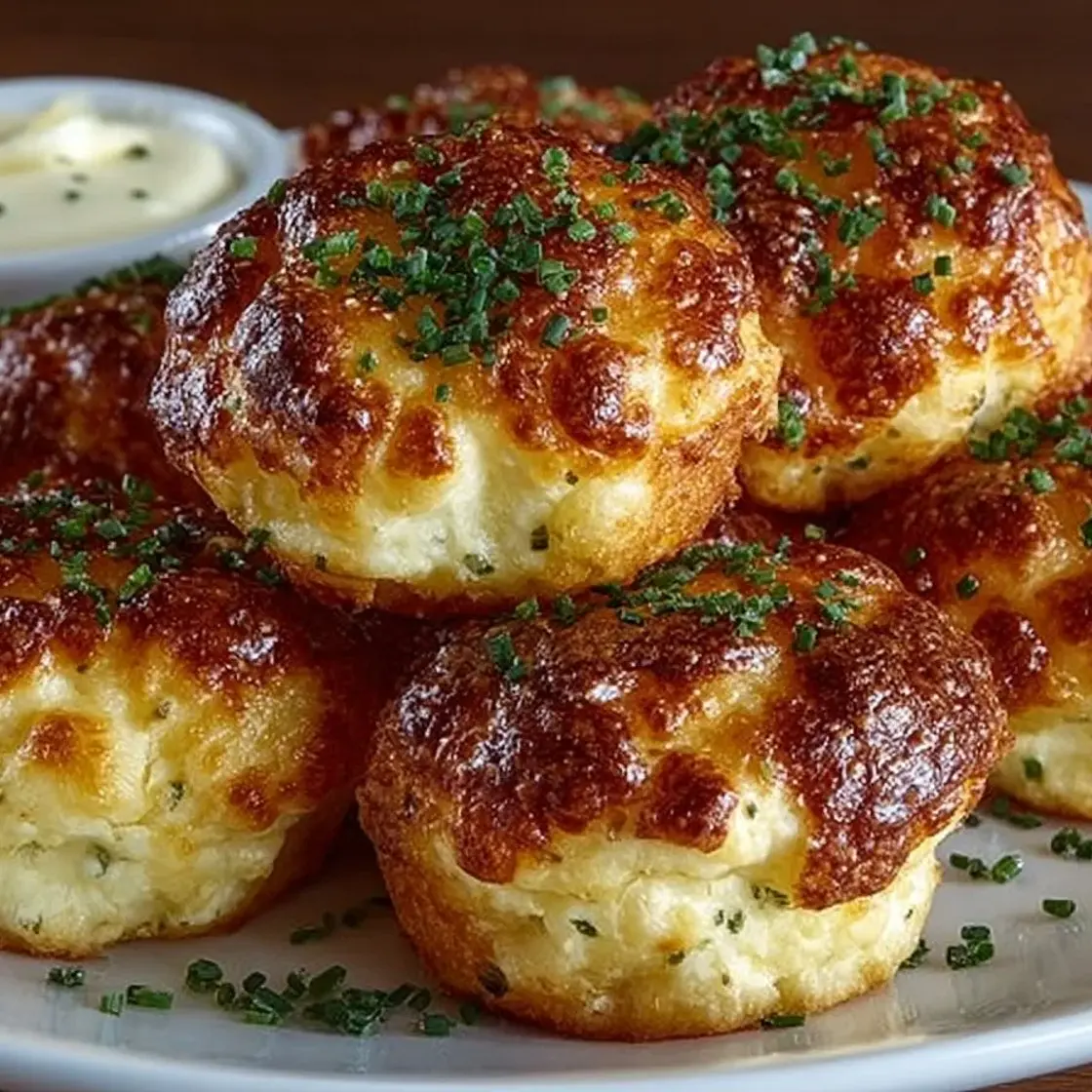 Mashed Potato Cheese Puffs