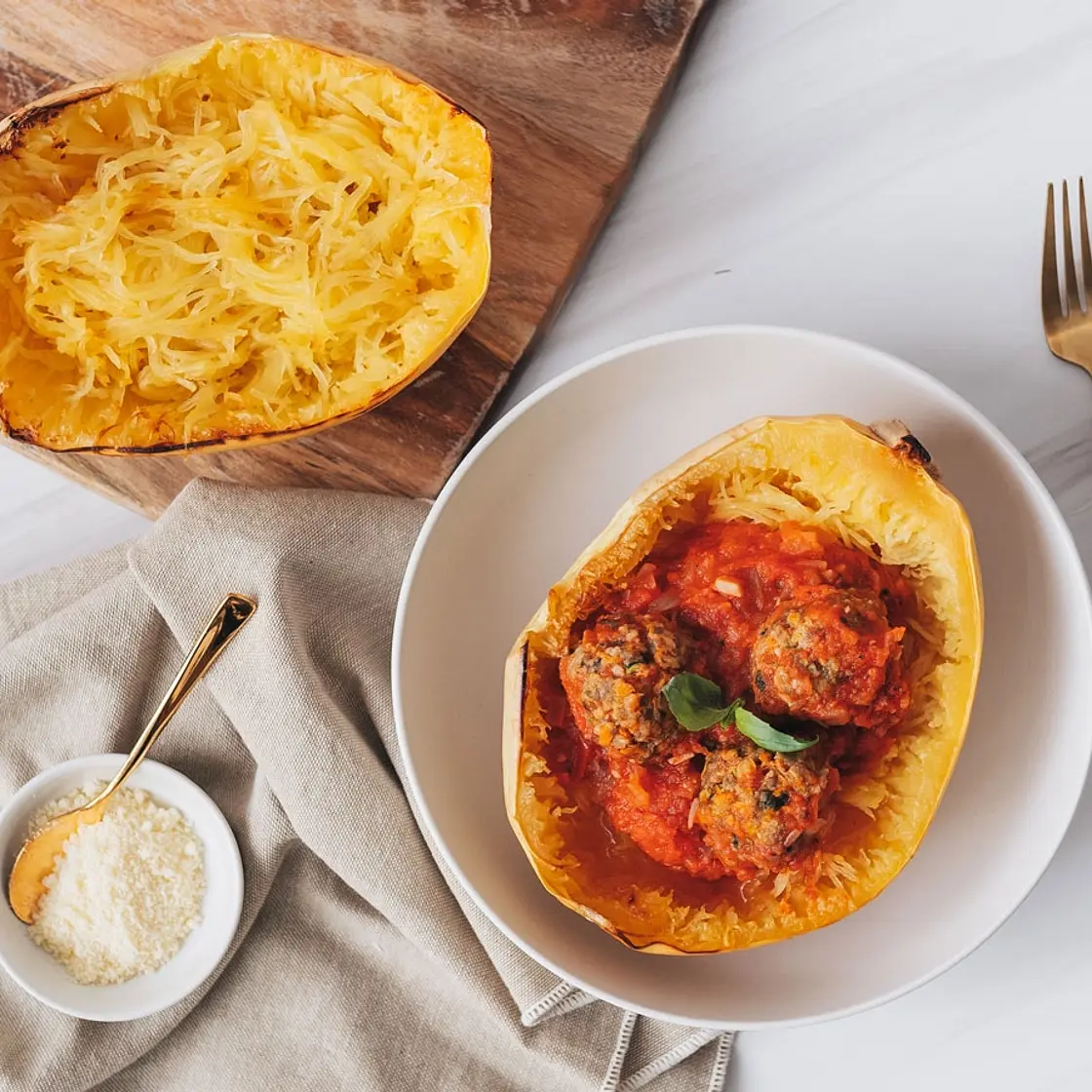 Baked Spaghetti Squash