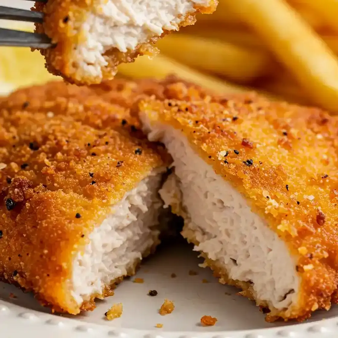 Poulet aux corn flakes au four