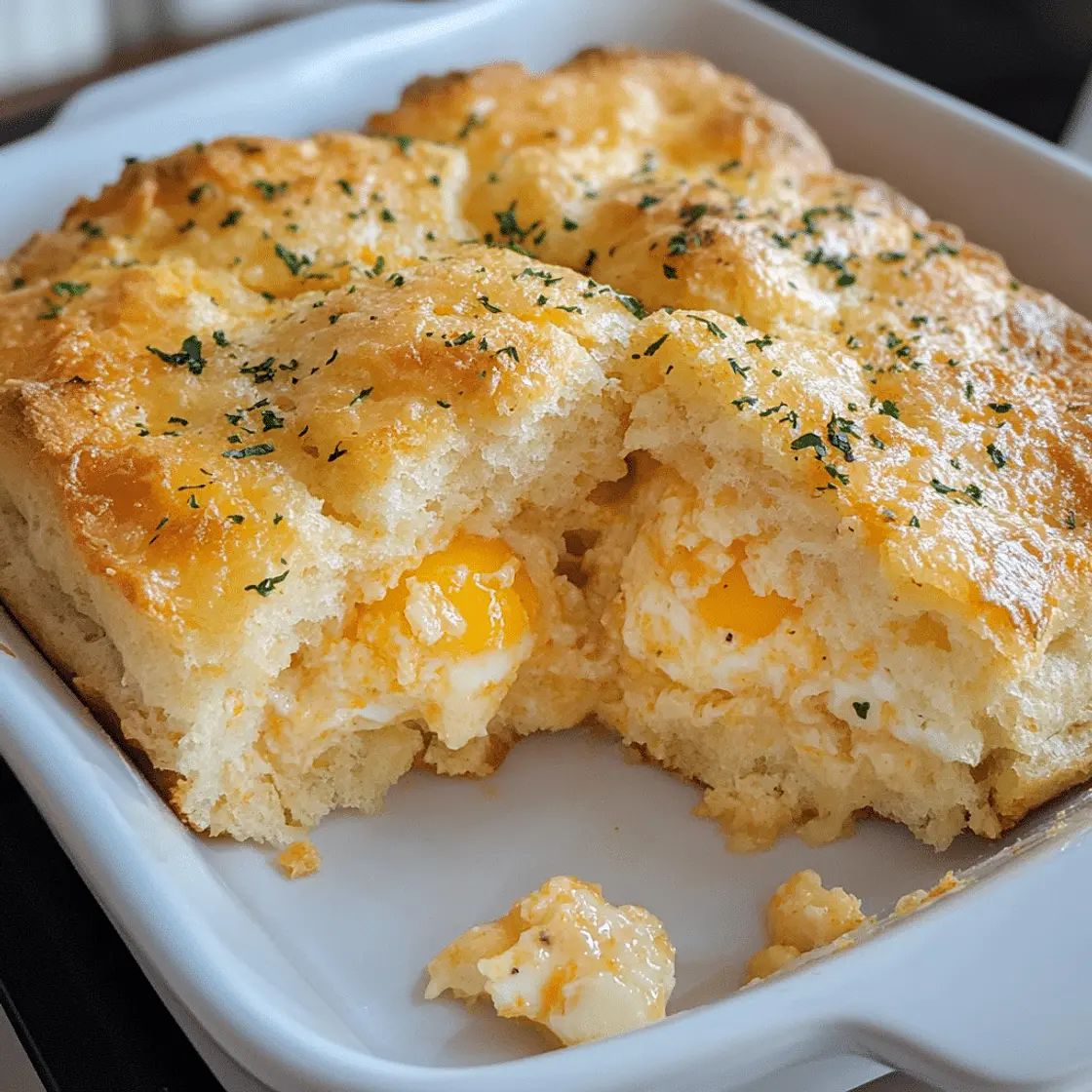 Cheddar Bay Biscuit Egg Breakfast Casserole