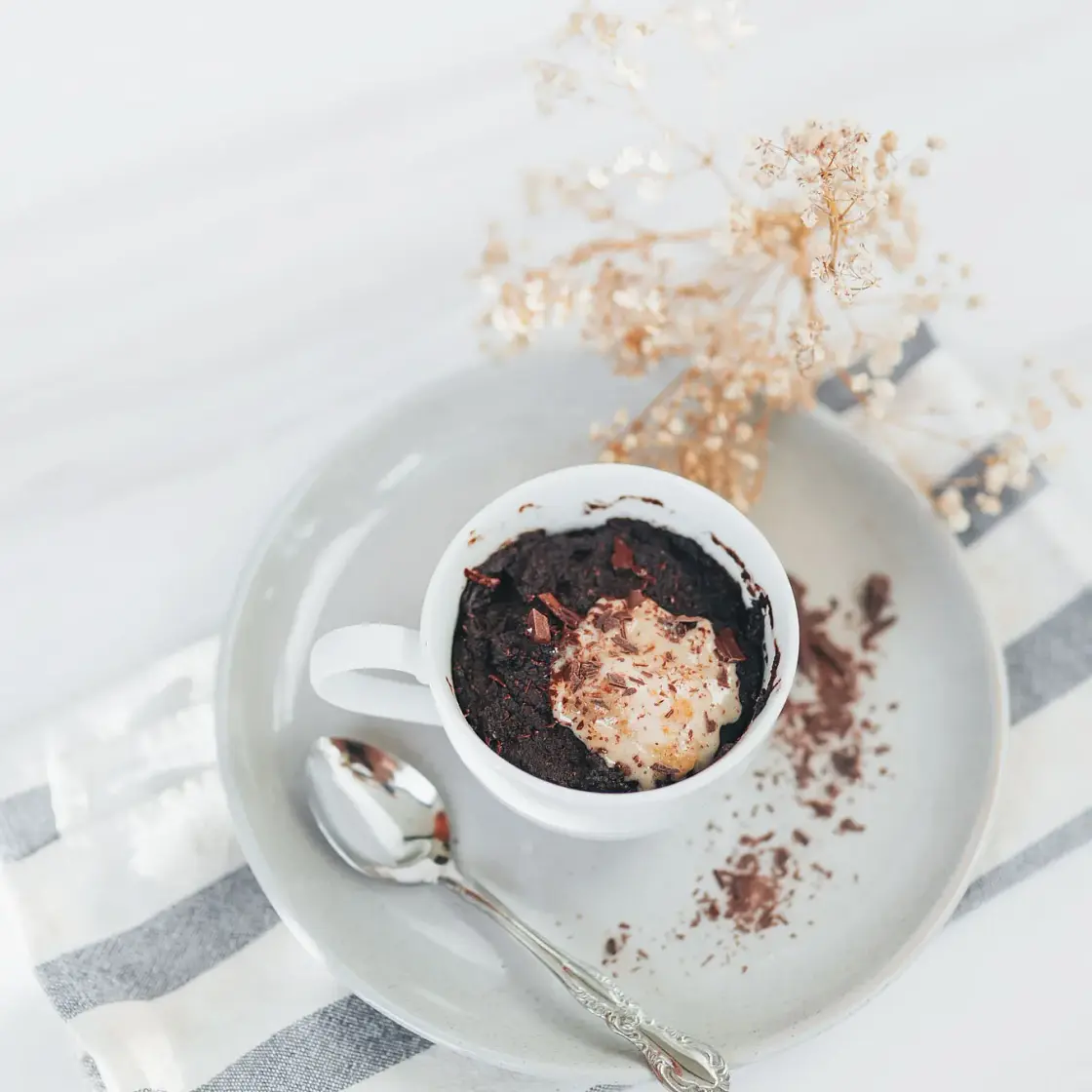 Flourless Chocolate Mug Cake