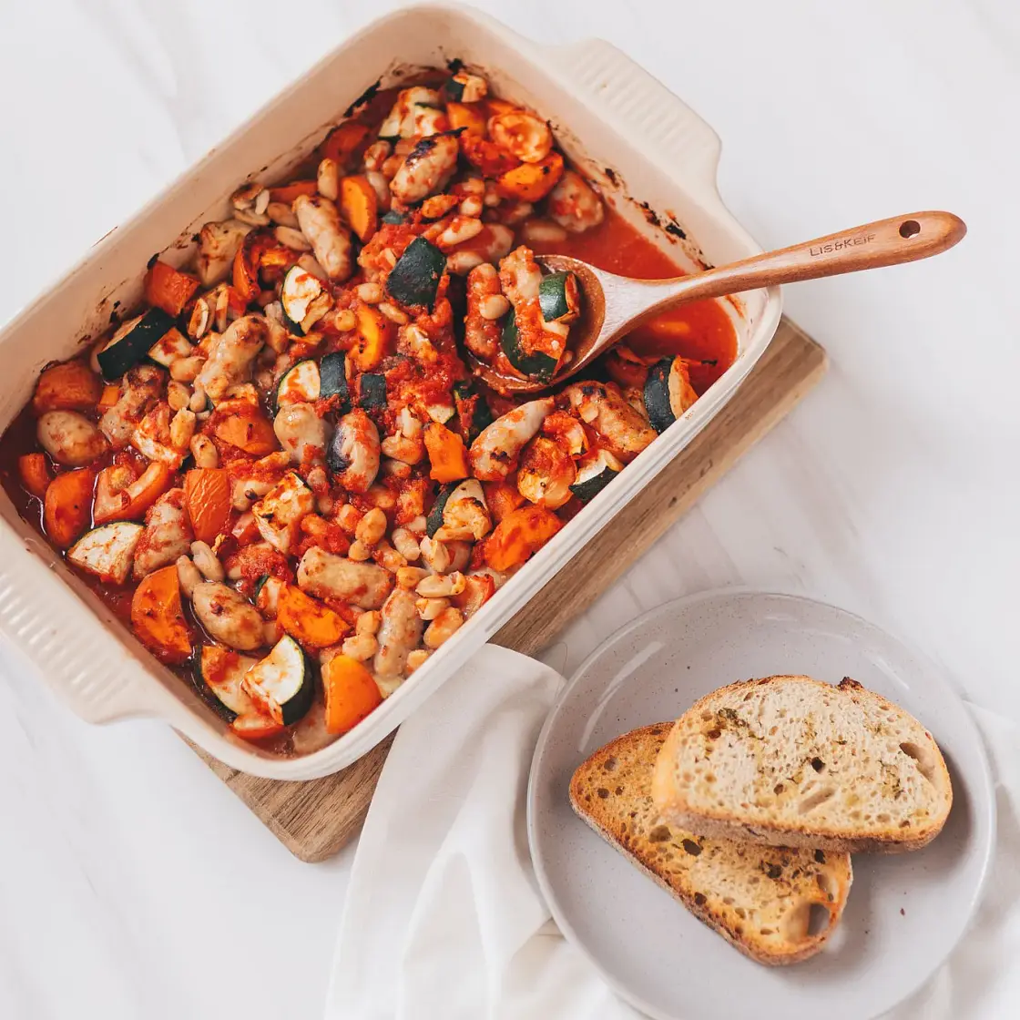 Chipolata Veggie Bake