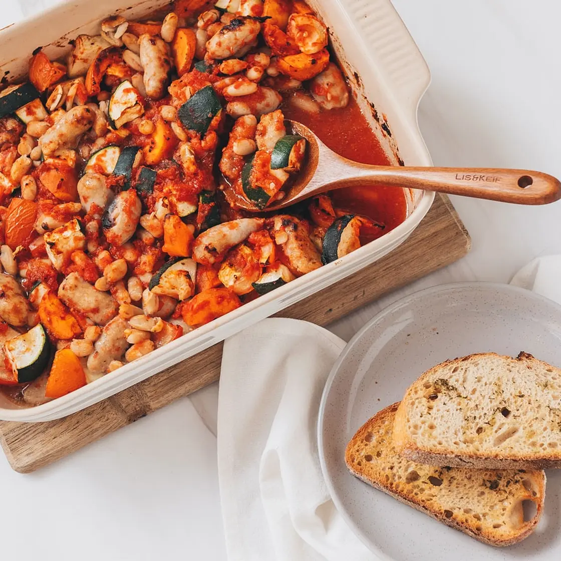 Chipolata Veggie Bake