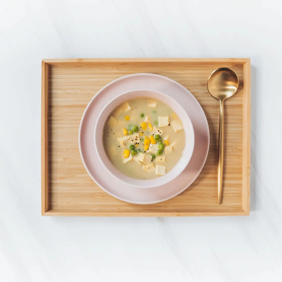 Tofu Veggie Curry Soup