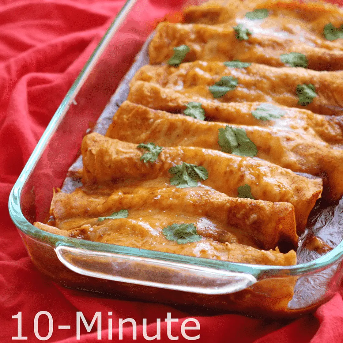 10-Minute Gluten-Free Enchiladas