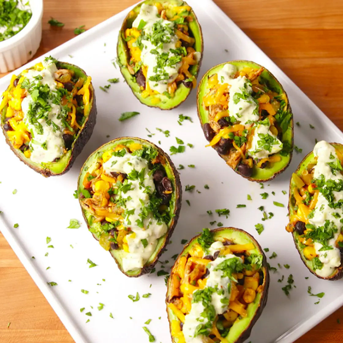 Chicken Taco Avocados