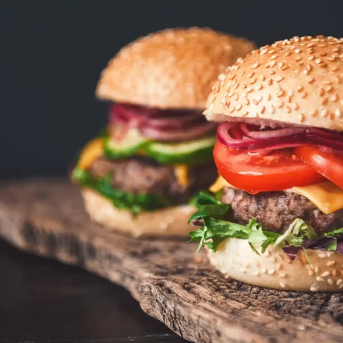 Hamburgers faits maison