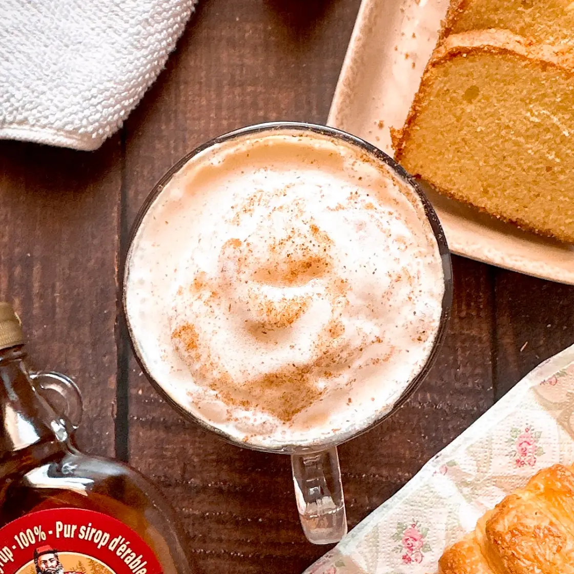 RICH & Smooth Maple Syrup Coffee Recipe (Iced + Hot!)