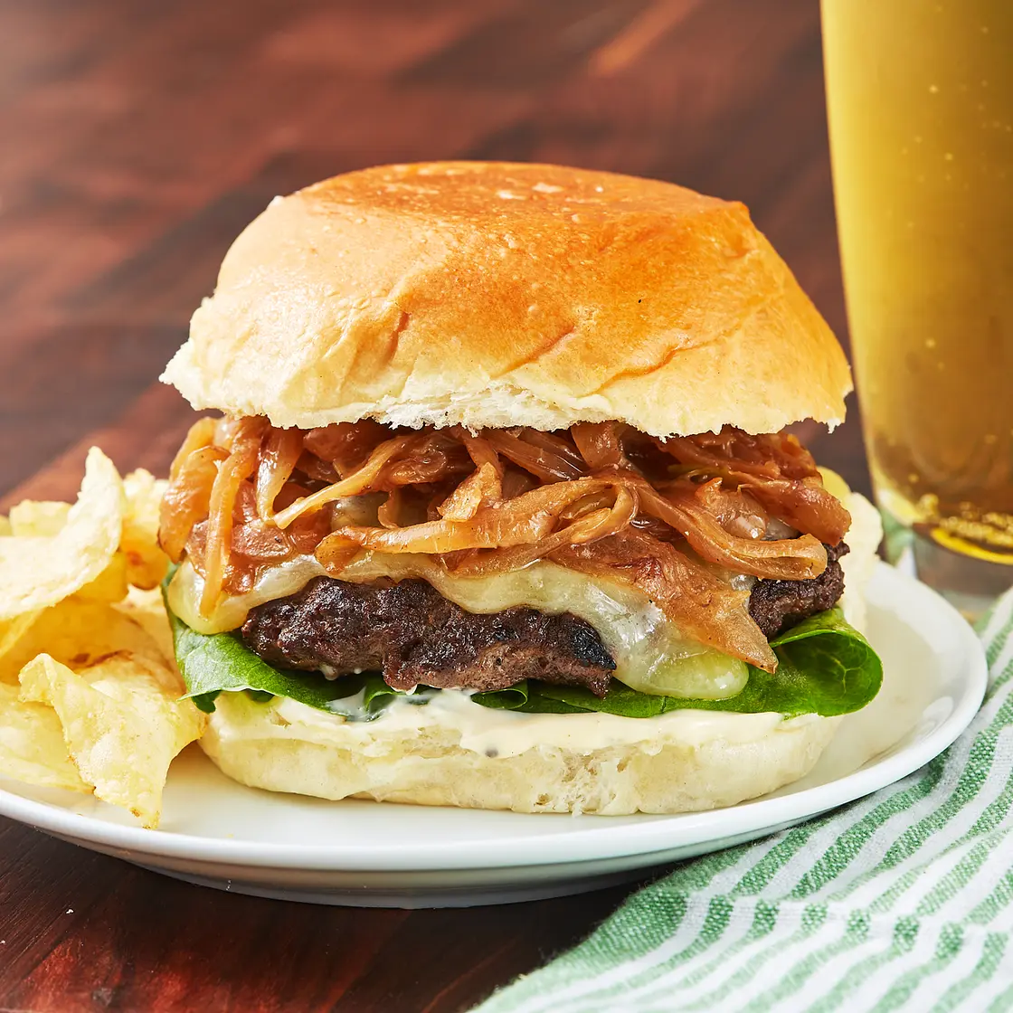 Best-Ever Bison Burger