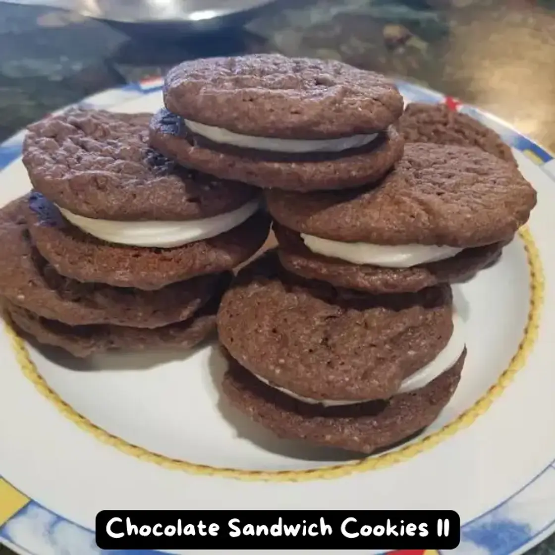 Best Chocolate Sandwich Cookies Recipe | Easy and Delicious